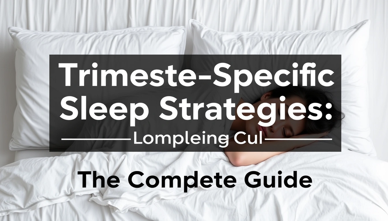Trimester-Specific Sleep Strategies — The Complete Guide Trimester-Specific Sleep Strategies — The Complete Guide