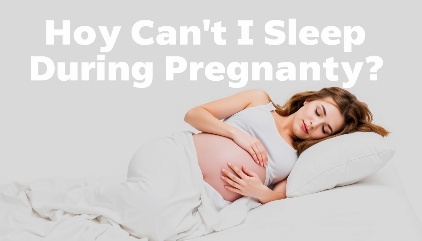 Why Can't I Sleep During Pregnancy? 8 Common Causes by Trimester Why Can't I Sleep During Pregnancy? 8 Common Causes by Trimester